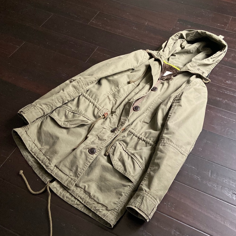 Green utility jacket - Picture 3 of 3